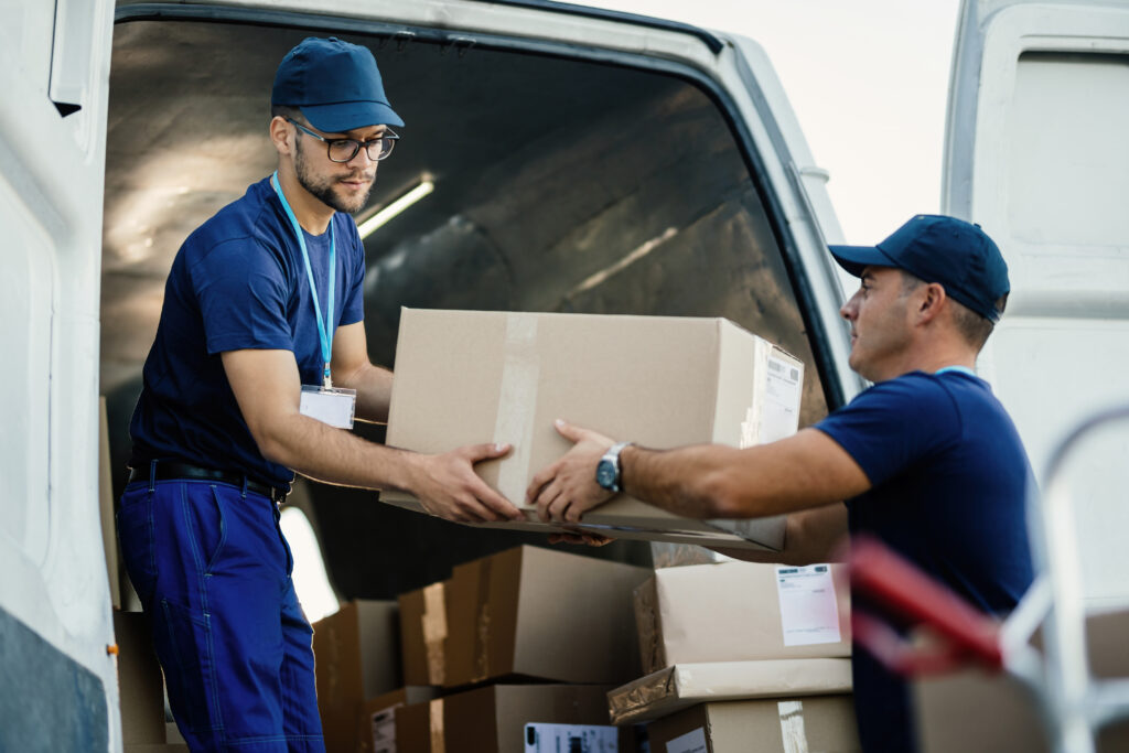 Delivery truck